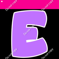 Flat - 18" BBT 36 pc Alphabet Sets