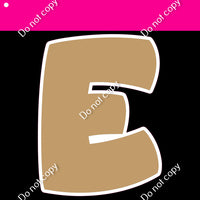 Flat - 12" BBT 86 pc Alphabet Sets
