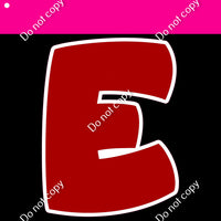Flat - 12" BBT 86 pc Alphabet Sets