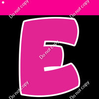 Flat - 18" BBT 36 pc Alphabet Sets