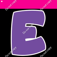 Flat - 18" BBT 76 pc Alphabet Sets