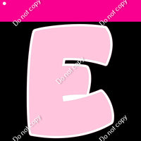 Flat - 12" BBT 86 pc Alphabet Sets
