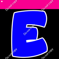 Flat - 18" BBT 36 pc Alphabet Sets