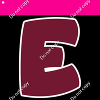 Flat - 23.5" BBT 69 pc Alphabet Sets