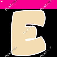 Flat - 23.5" BBT 69 pc Alphabet Sets