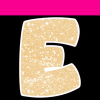 Sparkle - 12" BBT 86 pc Alphabet Sets