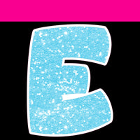 Sparkle - 18" BBT 76 pc Alphabet Sets