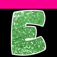 Sparkle - 12" BBT 86 pc Alphabet Sets