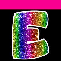 Sparkle - 12" BBT 86 pc Alphabet Sets