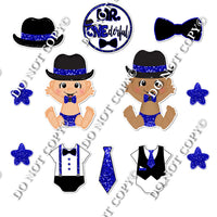 12 pc Mr. ONEderful Baby Sets