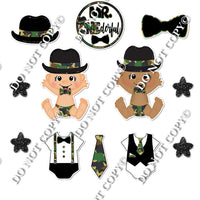 12 pc Mr. ONEderful Baby Sets
