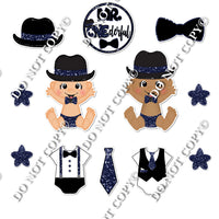 12 pc Mr. ONEderful Baby Sets