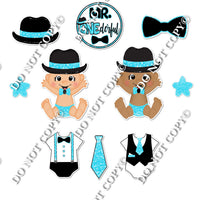 12 pc Mr. ONEderful Baby Sets