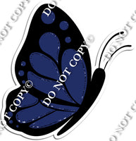 Navy Blue Butterfly w/ Variants