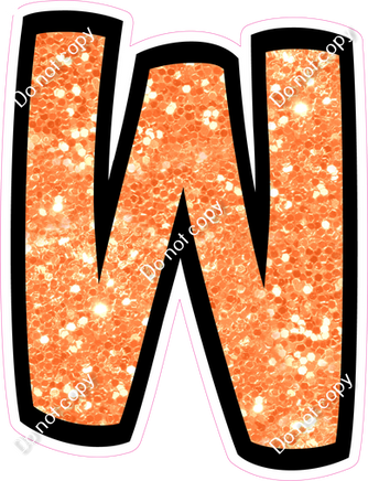 BB 12" Individuals - Amber Sparkle W