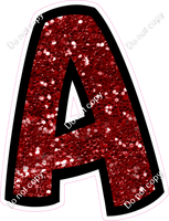 BB 12" Individuals - Crimson Sparkle A