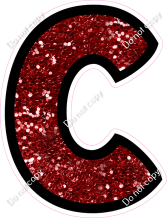 BB 12" Individuals - Crimson Sparkle C