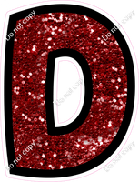 BB 12" Individuals - Crimson Sparkle D