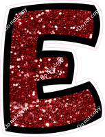 BB 12" Individuals - Crimson Sparkle E