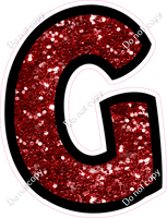 BB 12" Individuals - Crimson Sparkle G