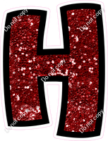 BB 12" Individuals - Crimson Sparkle H