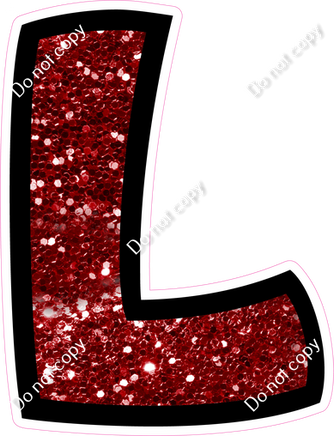 BB 12" Individuals - Crimson Sparkle L