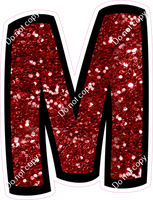 BB 12" Individuals - Crimson Sparkle M