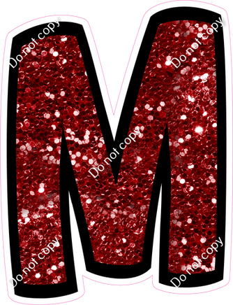 BB 12" Individuals - Crimson Sparkle M
