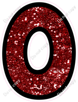 BB 12" Individuals - Crimson Sparkle O