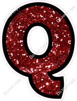 BB 12" Individuals - Crimson Sparkle Q