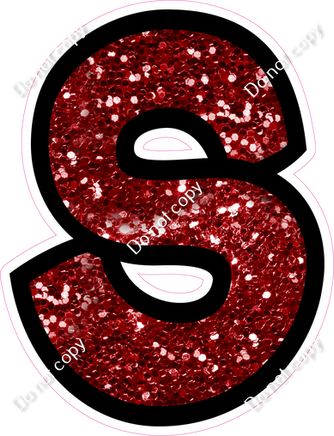 BB 12" Individuals - Crimson Sparkle S