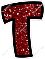 BB 12" Individuals - Crimson Sparkle T