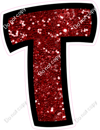 BB 12" Individuals - Crimson Sparkle T