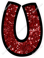 BB 12" Individuals - Crimson Sparkle U