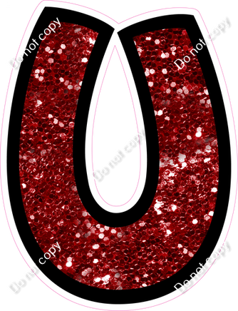 BB 12" Individuals - Crimson Sparkle U