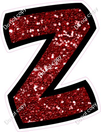 BB 12" Individuals - Crimson Sparkle Z
