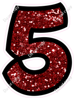 BB 12" Individuals - Crimson Sparkle 5