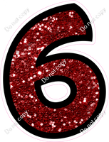 BB 12" Individuals - Crimson Sparkle 6
