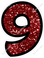 BB 12" Individuals - Crimson Sparkle 9
