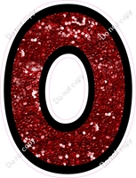 BB 12" Individuals - Crimson Sparkle