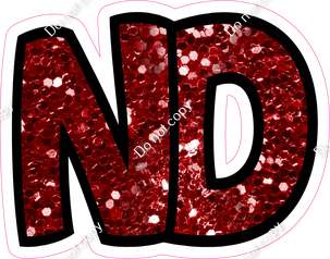 BB 12" Individuals - Crimson Sparkle ND