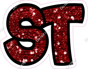BB 12" Individuals - Crimson Sparkle ST