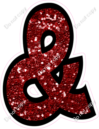 BB 12" Individuals - Crimson Sparkle &
