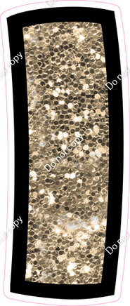 BB 12" Individuals - Khaki Sparkle I