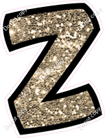 BB 12" Individuals - Khaki Sparkle Z