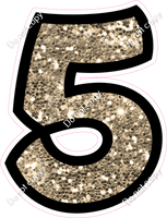 BB 12" Individuals - Khaki Sparkle 5