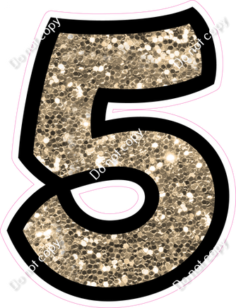 BB 12" Individuals - Khaki Sparkle 5