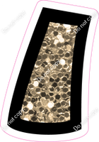 BB 12" Individuals - Khaki Sparkle Apostrophe