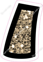 BB 12" Individuals - Khaki Sparkle Apostrophe