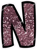 BB 12" Individuals - Mauve Sparkle N